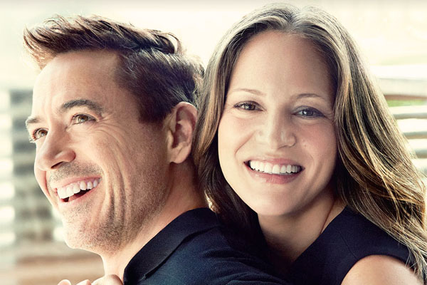 Susan and Robert Downey Jr, 2010