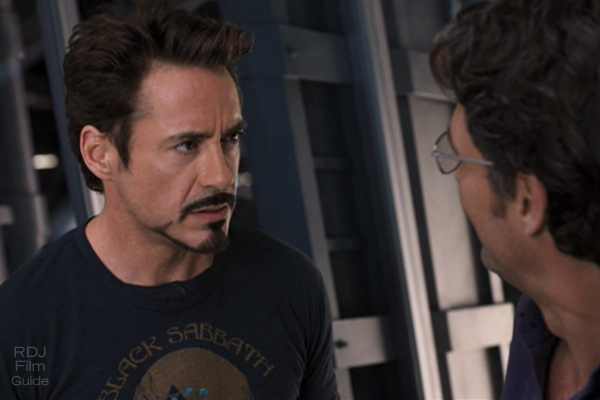 Robert Downey Jr in The Avengers