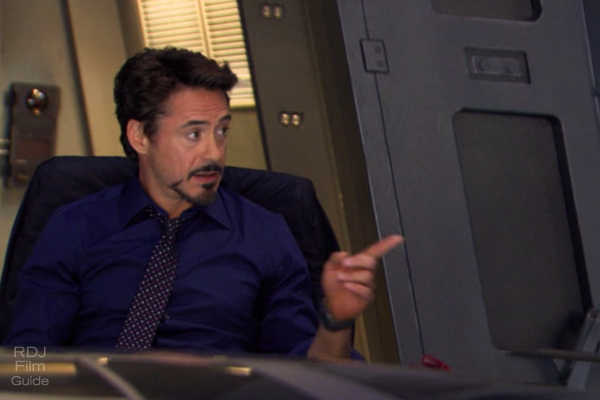 Robert Downey Jr in The Avengers