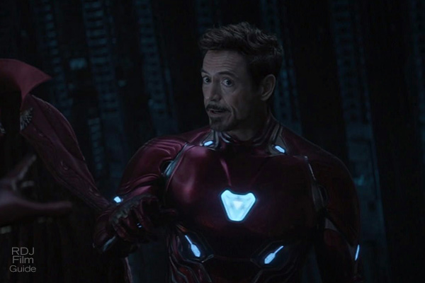 Robert Downey Jr in Avengers Infinity War