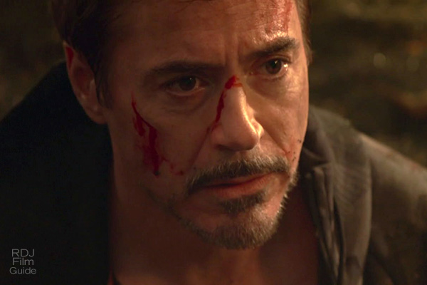 Robert Downey Jr in Avengers Infinity War