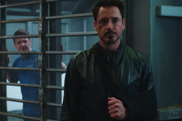 Robert Downey Jr in Captain America: Civil War