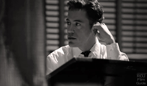 Robert Downey Jr in Good Night and Good Luck