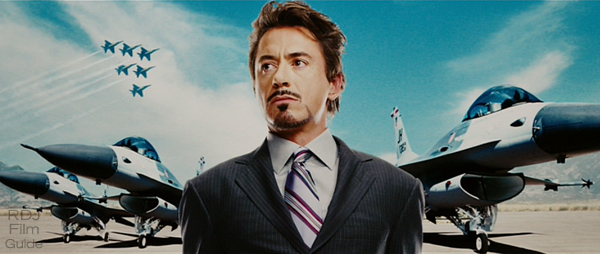 Robert Downey Jr in Iron Man