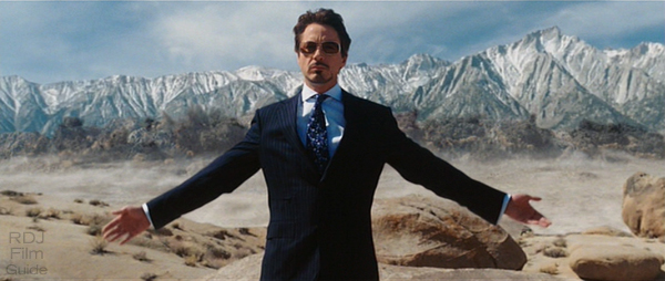 Robert Downey Jr in Iron Man