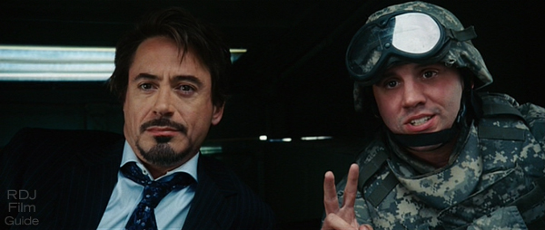 Robert Downey Jr in Iron Man