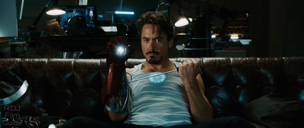 Robert Downey Jr in Iron Man