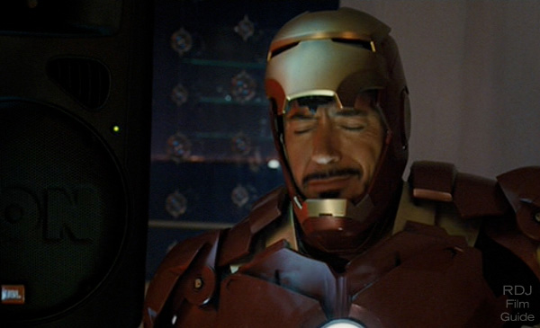 Robert Downey Jr in Iron Man 2