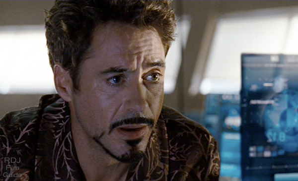 Robert Downey Jr in Iron Man 2