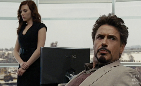 Robert Downey Jr in Iron Man 2