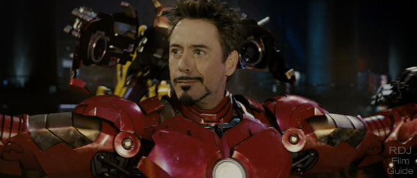 Robert Downey Jr in Iron Man 2