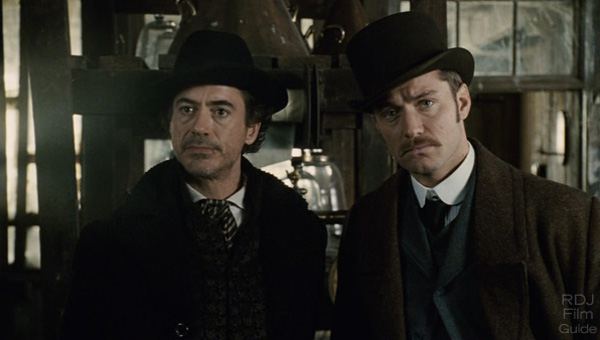 Robert Downey Jr in Sherlock Holmes