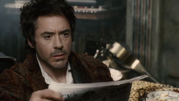 Robert Downey Jr in Sherlock Holmes