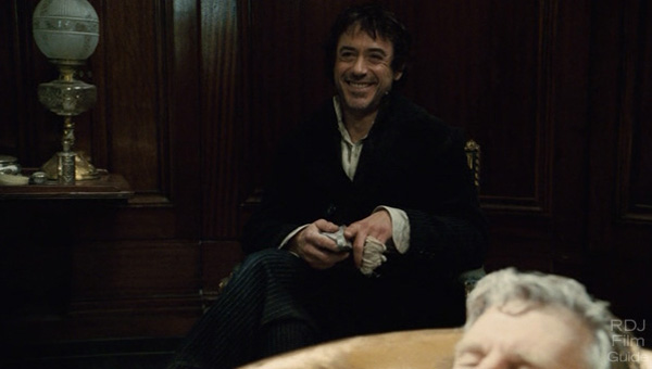 Robert Downey Jr in Sherlock Holmes