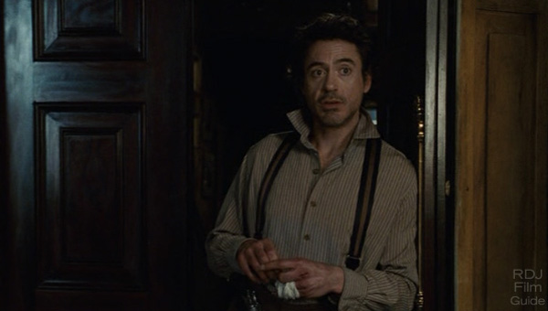 Robert Downey Jr in Sherlock Holmes