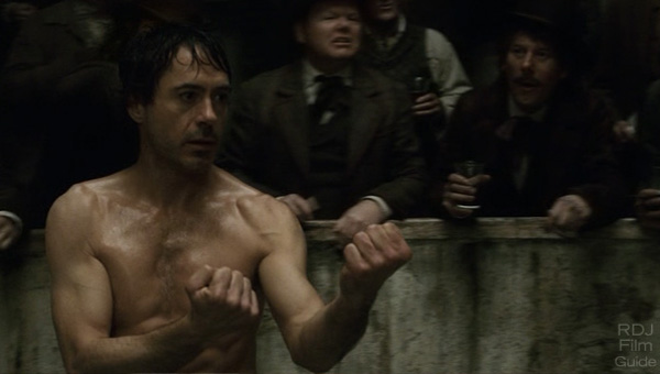 Robert Downey Jr in Sherlock Holmes