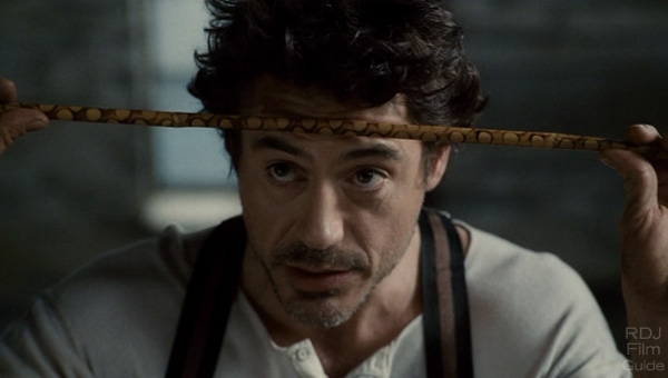 Robert Downey Jr in Sherlock Holmes