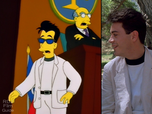 Robert Downey Jr reference in The Simpsons