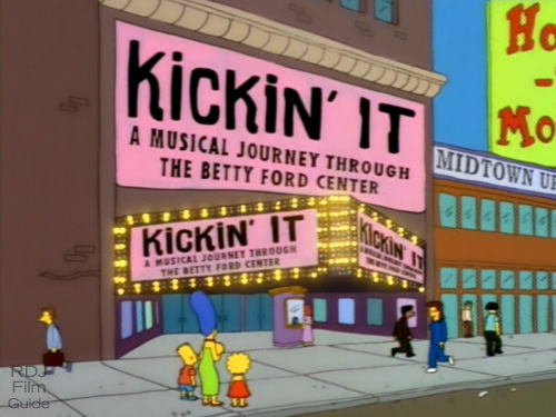 Robert Downey Jr reference in The Simpsons