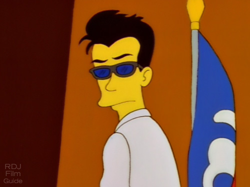 Robert Downey Jr reference in The Simpsons