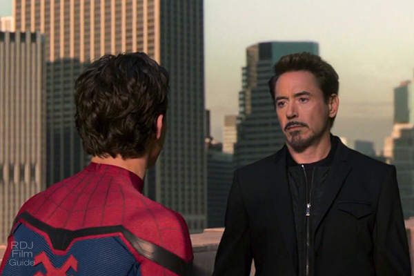 Robert Downey Jr in Spider-Man Homecoming